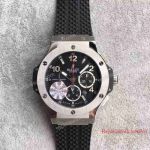 Swiss Grade Replica Hublot Big Bang Black Chronograph Rubber watch